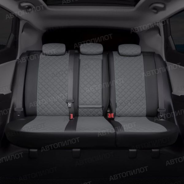 Чехлы Автопилот Экокожа Ромб на Jaecoo J7 (2023+)