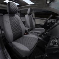 Чехлы Автопилот Экокожа Ромб на Jaecoo J7 (2023+)