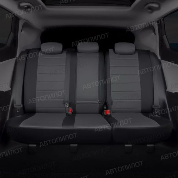 Чехлы Автопилот Алькантара на Citroen C-Elysee 2013-2021 г.в.