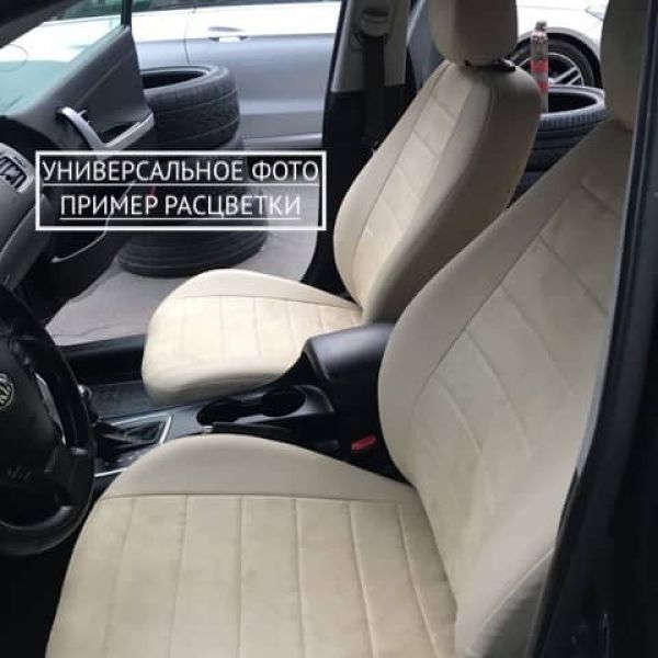 Чехлы Автопилот Алькантара на Citroen C-Elysee 2013-2021 г.в.