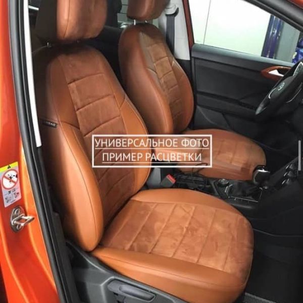 Чехлы Автопилот Алькантара на Citroen C-Elysee 2013-2021 г.в.