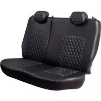 Чехлы Экокожа Турин Ромб на Daewoo Lanos