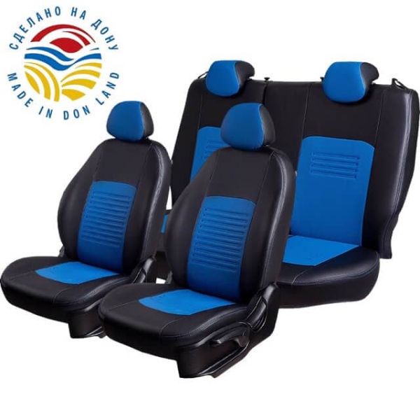 Чехлы Экокожа Турин Классик на Datsun mi-Do (2014+)