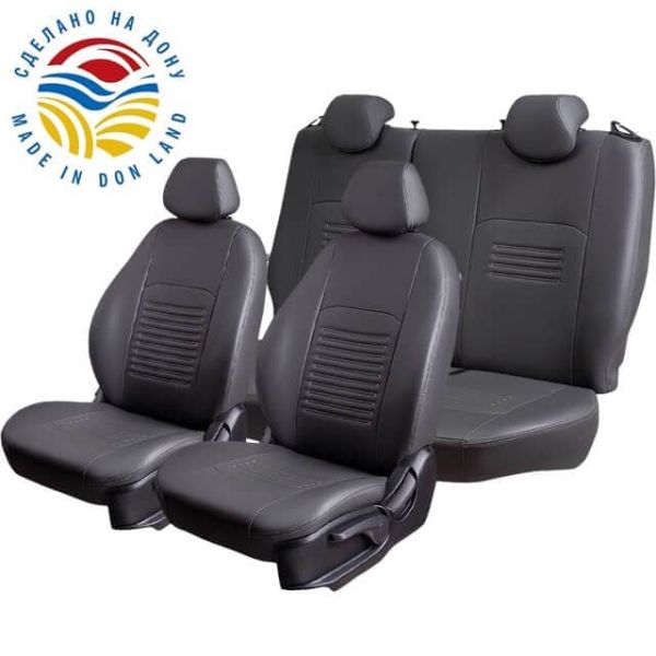Чехлы Экокожа Турин Классик на Datsun mi-Do (2014+)