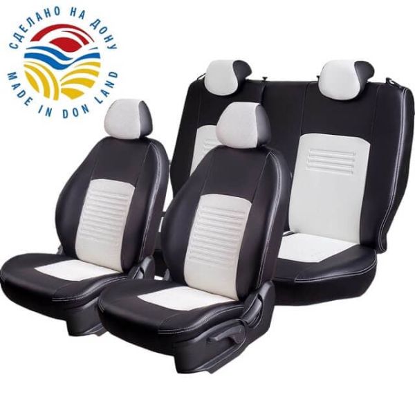 Чехлы Экокожа Турин Классик на Datsun mi-Do (2014+)